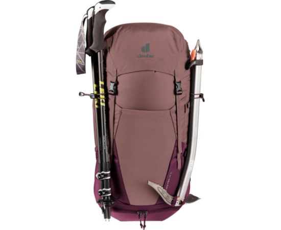 Plecak turystyczny damski Deuter Futura Pro 38 SL - ashrose/cassis Mugursomas