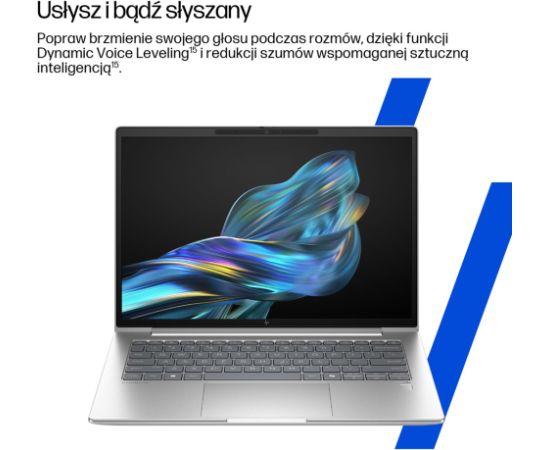 HP EliteBook 6 G1a Ryzen AI 5 340 14.0"WUXGA IPS 300nits AG 16GB DDR5 5600 SSD512 5MP+IR Radeon 840M W11Pro Pike Silver aluminium 3Y OnSite Portatīvie datori
