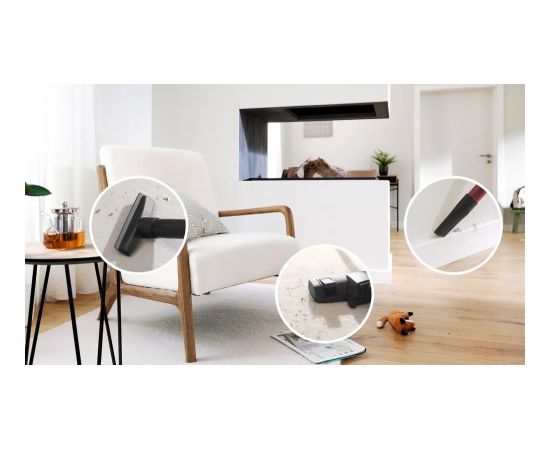 Bosch Serie 4 BGB41POW1 850 W black bagged vacuum cleaner