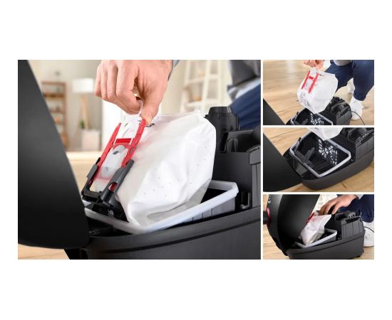 Bosch Serie 4 BGB41POW1 850 W black bagged vacuum cleaner