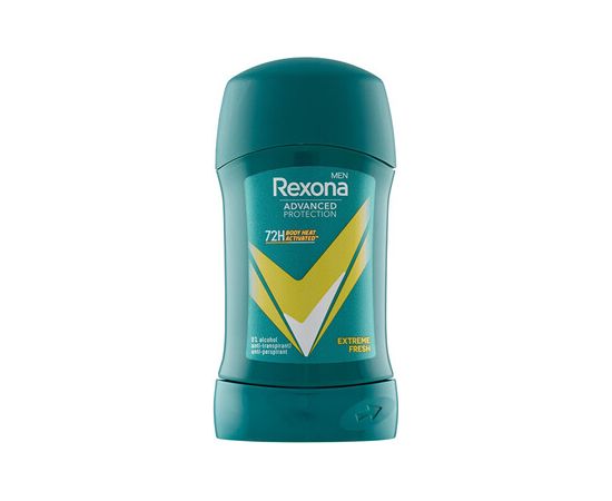 Rexona Men Advanced Protection Extreme Fresh Antiperspirant - Tuhý antiperspirant 50ml Smaržas - NESAKĀRTOTS