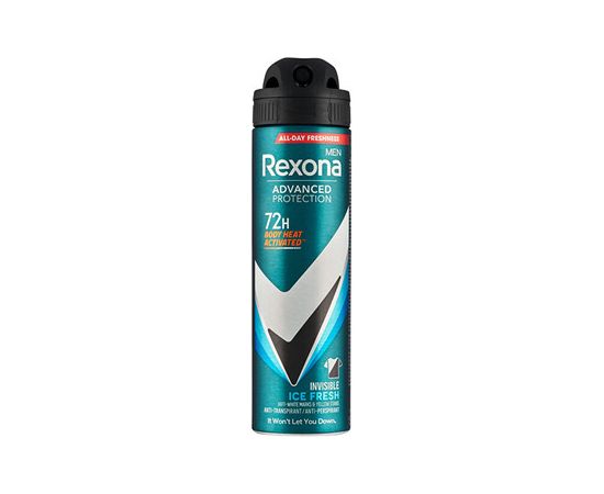 Rexona Men Advanced Protection Invisible Ice Fresh Antiperspirant - Antiperspirant ve spreji 150ml Smaržas - NESAKĀRTOTS