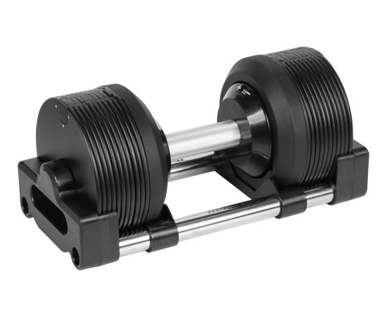 Hantel żeliwny regulowany automat 24 kg, skok co 1kg, REBEL ACTIVE Jaunumi - Sports