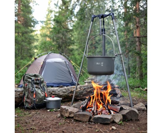 NC17117 NILS CAMP 4 L CEĻOJUMU KATLIŅŠ AR VĀKU Кастрюли и сковородки NC17117 NILS CAMP 4 L CEĻOJUMU KATLIŅŠ AR VĀKU Кастрюли и сковородки