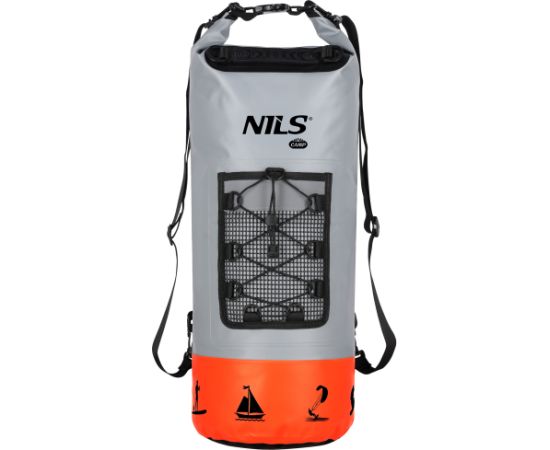 NC17108 25L ŪDENSNEIZTURĪGA MUGURSOMA ORANŽA NILS CAMP Laivu un SUP piederumi