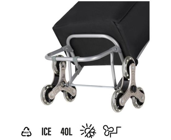 Nils Camp NC17206 IEPIRKUMU RATI 40L MELNI NLS CAMP Ceļojumu somas un čemodāni