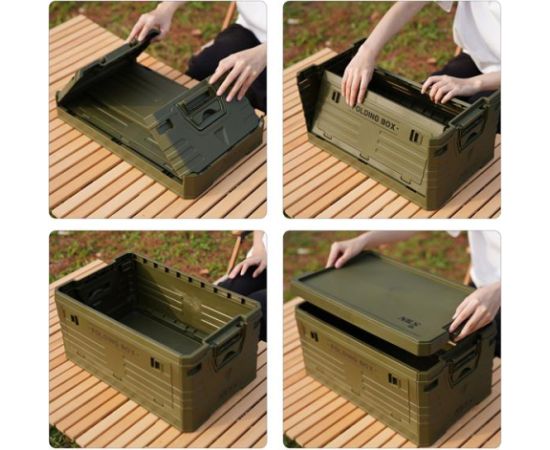 NCB4004 SALOKAMA KEMPINGA KASTĪTE AR VĀKU ZAĻA 50L NILS CAMP Различные аксессуары