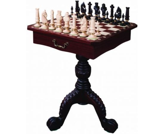 Sunrise Šaha galds + Karaliskais šahs Galda spēles
