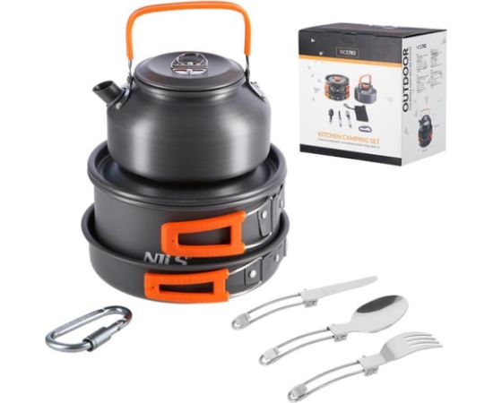 Kempinga komplekts NC1782 KITCHEN CAMPING SET NILS CAMP Kempinga komplekts NC1782 KITCHEN CAMPING SET NILS CAMP