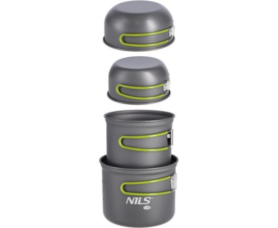 Trauku komplekts NC1767 CANTEEN SET XL NILS CAMP Katli un pannas Trauku komplekts NC1767 CANTEEN SET XL NILS CAMP Katli un pannas