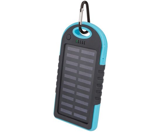 Setty Solar Power Bank 5000mAh Universāla Ārējas uzlādes baterija + Micro USB Kabelis Power Banks Setty Solar Power Bank 5000mAh Universāla Ārējas uzlādes baterija + Micro USB Kabelis Power Banks