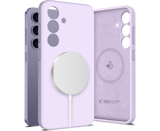 TECH-PROTECT LIQUID SILICONE MAGSAFE GALAXY S25 MAUVE Чехлы - альтернативные