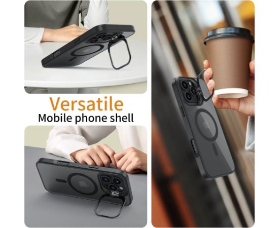 TECH-PROTECT MAGSTAND MAGSAFE IPHONE 16 PRO МАТОВЫЙ ЧЕРНЫЙ Чехлы - альтернативные