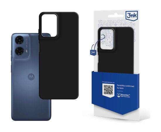 3mk Matt Case for Motorola Moto G24 Power - black Neoriģinālie Maciņi