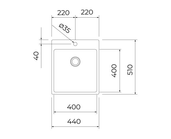 Sink Teka stainless steel Virtuves izlietnes