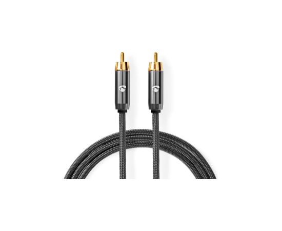 Kabelis Nedis RCA - RCA Subwoofer 5m Проводa