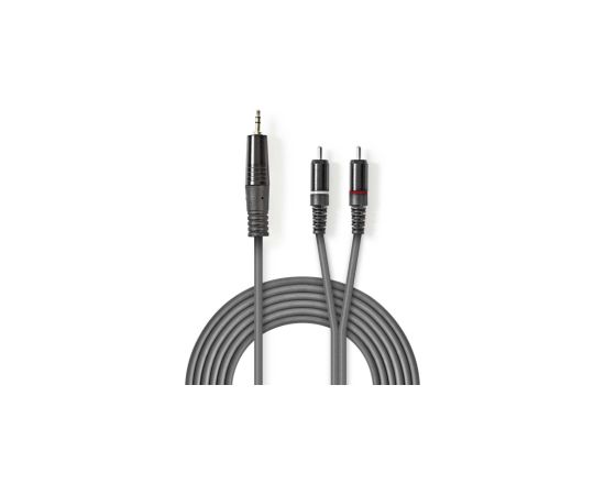 Kabelis Nedis AUX 3.5mm - 2x RCA 3m Dažādi vadi