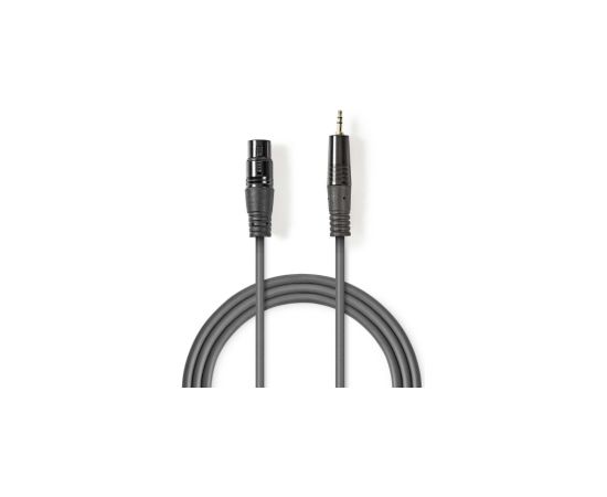 Kabelis Nedis XLR F - 3.5mm M 1m Dažādi vadi