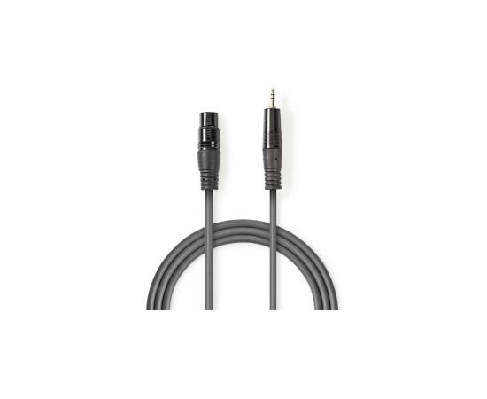 Kabelis Nedis XLR M - 3.5mm M 1.5m Dažādi vadi