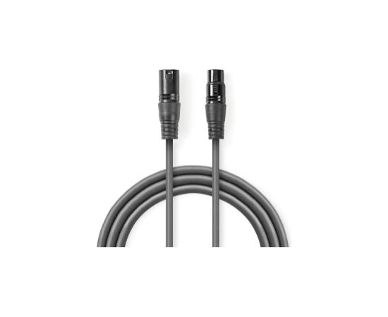 Kabelis Nedis XLR M - XLR F 3m Dažādi vadi