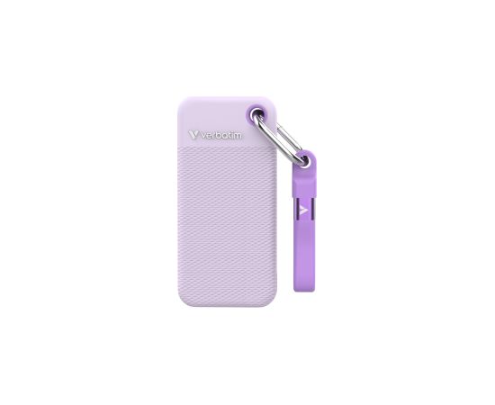 Ārējais SSD Verbatim Pocket Purple 1TB USB-C Ārējie cietie diski HDD SSD Ārējais SSD Verbatim Pocket Purple 1TB USB-C Ārējie cietie diski HDD SSD