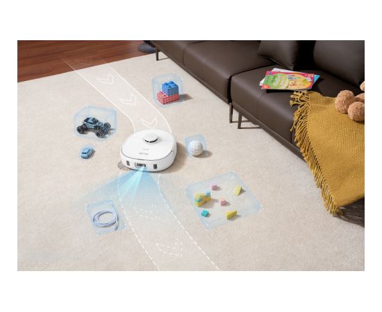 Anker Eufy Robot Vacuum Cleaner X10 Pro Omni Wet&Dry 5200 mAh Dust capacity 2.5 L 8000 Pa White Пылесосы - Роботы