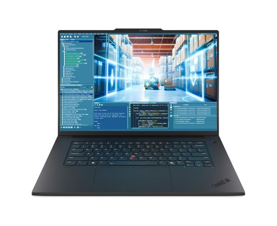 Lenovo ThinkPad P1 G8 Black 16 " IPS WQUXGA 3840 x 2400 pixels Anti-glare Intel Core Ultra 9 285H 64 GB LPCAMM2 LPDDR5x Solid-state drive capacity 2000 GB NVIDIA RTX PRO 2000 Blackwell Generation GDDR7 8 GB Windows 11 Pro 802.11be Bluetooth version 5.4 Ke Ноутбуки