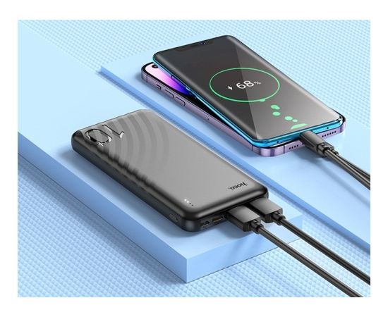 Hoco J123 Powerbank 10 000 mAh Black