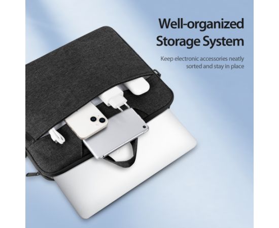 Laptop bag Dux Ducis LBJB 13-13.9" navy blue Somas portatīvajiem datoriem