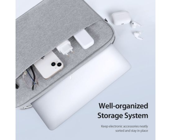 Laptop case Dux Ducis LBDB 15.5-16" grey Somas portatīvajiem datoriem