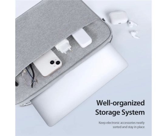 Laptop case Dux Ducis LBDB 13-13.9" grey Somas portatīvajiem datoriem