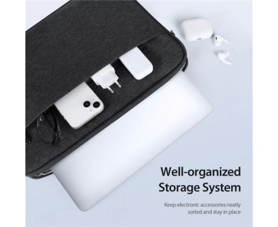 Laptop case Dux Ducis LBDB 13-13.9" black Somas portatīvajiem datoriem