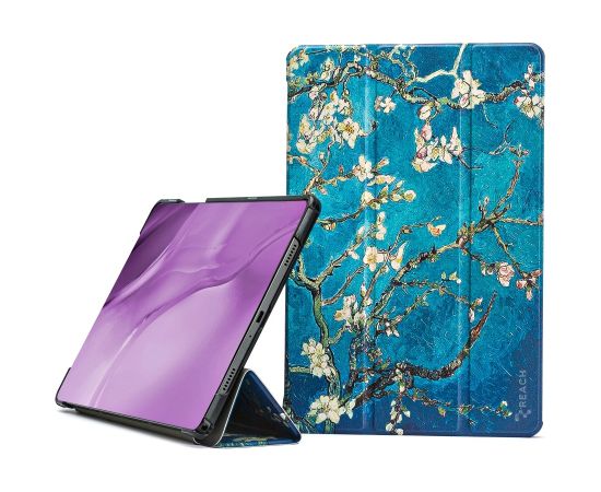 Case Reach Smart Leather Samsung X210/X215/X216 Tab A9 Plus 11.0/X230/X235/X236 Tab A11 Plus 11.0 sakura Maki Planšetdatoriem