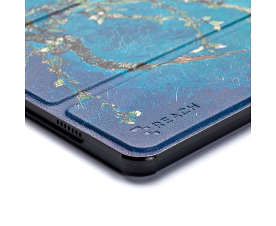 Case Reach Smart Leather Samsung X210/X215/X216 Tab A9 Plus 11.0/X230/X235/X236 Tab A11 Plus 11.0 sakura Maki Planšetdatoriem