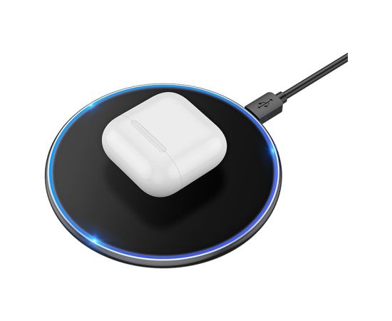 Wireless charger Borofone BQ3 Pro 15W black Bezvadu telefonu lādētāji