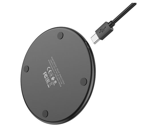 Wireless charger Borofone BQ3 Pro 15W black Bezvadu telefonu lādētāji