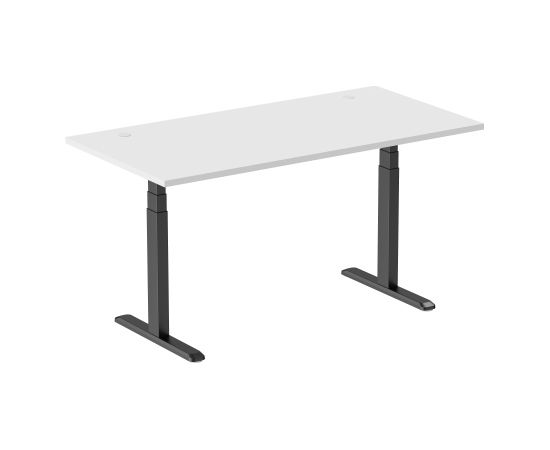 Регулируемый по высоте стол Up Up Thor Black, Table top M White Регулируемый по высоте стол Up Up Thor Black, Table top M White