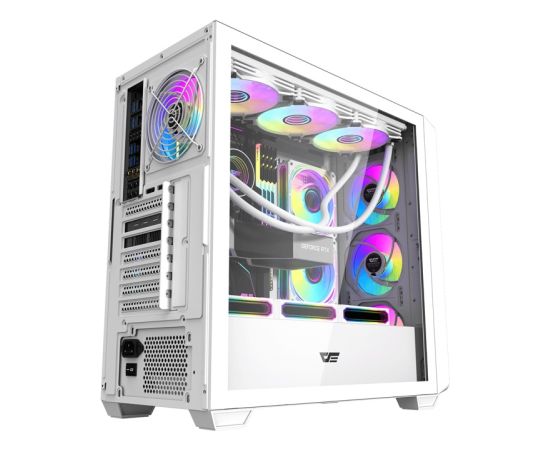 DarkFlash DS900WD computer case (white) Datoru korpusi DarkFlash DS900WD computer case (white) Datoru korpusi