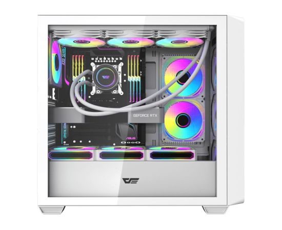 DarkFlash DS900WD computer case (white) Datoru korpusi DarkFlash DS900WD computer case (white) Datoru korpusi