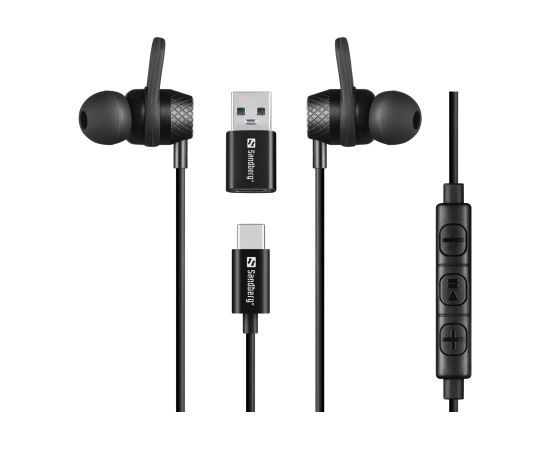 Sandberg 126-50 USB-C/A In-Earset with LineMic Austiņas
