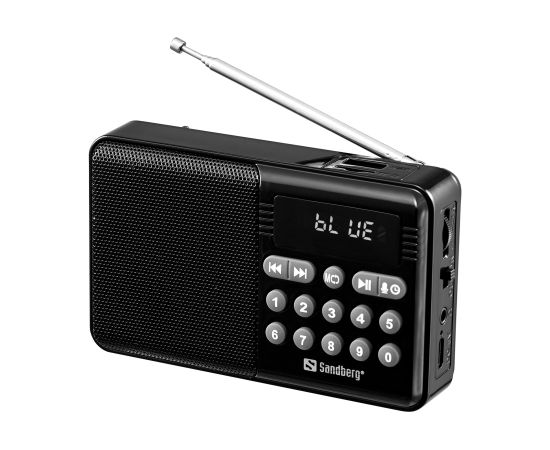 Sandberg 421-18 Speaker Radio FM+BT Recharge Radio, Radio pulksteņi Sandberg 421-18 Speaker Radio FM+BT Recharge Radio, Radio pulksteņi
