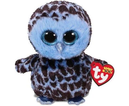 TY Beanie Boos. Yago - Niebieska Sowa, 24 cm (268733) Мягкие игрушки