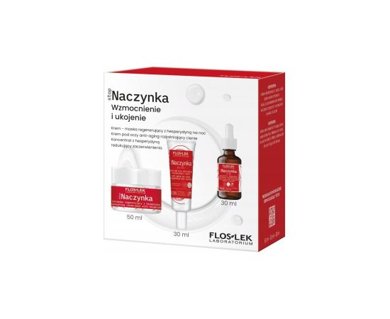 FLOS ZEST ŚW Naczynka Krem d/tw+Krem p/oczy+Konc Smaržas - NESAKĀRTOTS