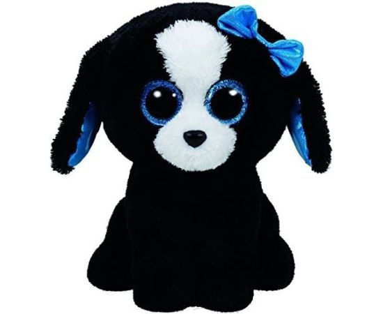 Meteor TY Beanie Boos Tracey - czarny piesek 24 cm (37076) Mīkstās rotaļlietas