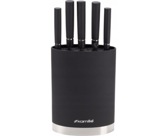 Nažu komplekts ar statīvu, 6 gab., 7620, Kamille Naži