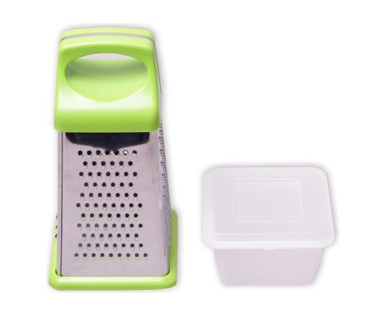 Četrpusīga nerūsējošā tērauda rīve ar trauku, 7202, Kamille Mikseri Četrpusīga nerūsējošā tērauda rīve ar trauku, 7202, Kamille Mikseri