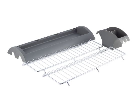 Trauku žāvētājs 41.5×28×13.5cm (pelēks), 0769A, Kamille Citi trauki