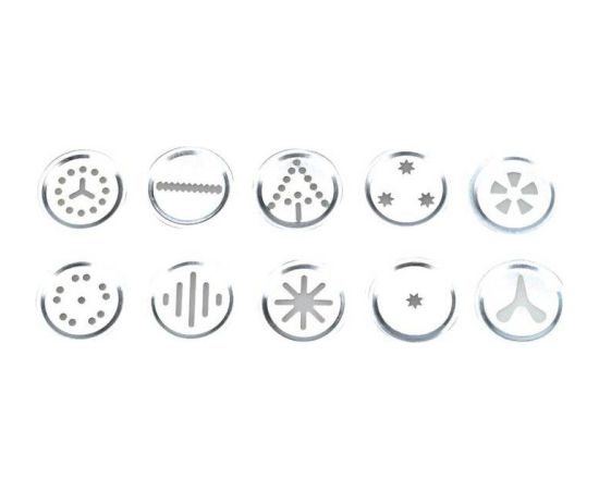 Kinghoff konditorejas šprice,  20 cepumu veidnes + 4 dekorēšanas uzgaļi  KH 3750 Ēdamrīki