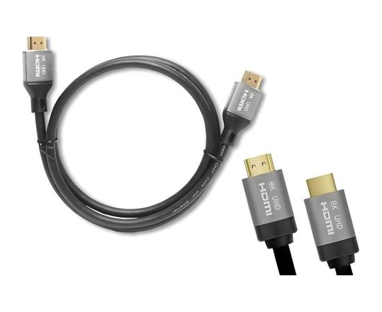 Fusion 2.1v HDMI -> HDMI kabelis 8K | 1m | melns Jaunumi - Audio-Video