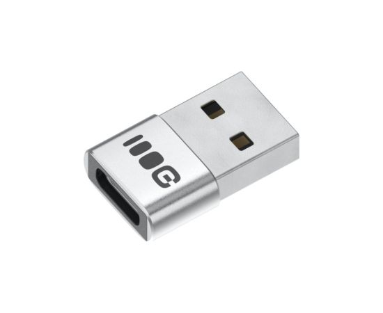 Adapteris Green Cell Plug&Play USB-A to USB-C Aluminum Data USB kabeļi